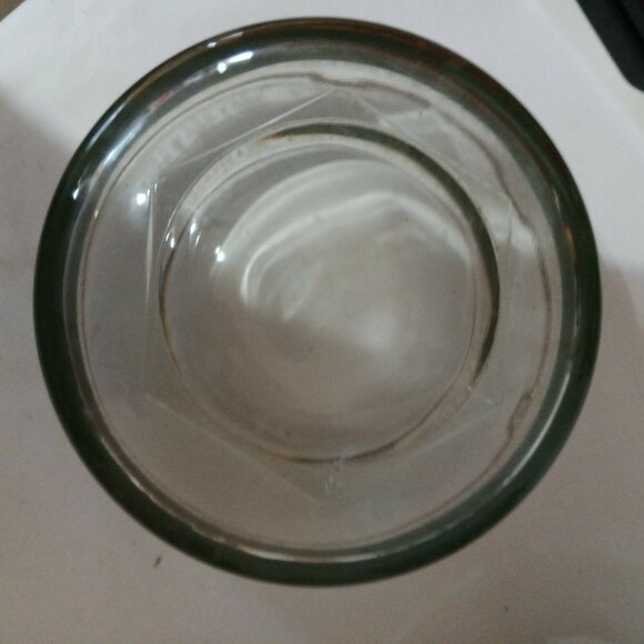 vitg Jeanette Hellenic Green Frosted Glass Serving Bowl  9” Greek Revival - Picture 5 of 7